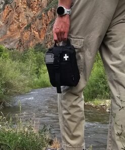 Pro Med Kit trauma first aid kit carried outdoors in rugged terrain